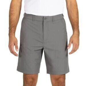 NEW Eddie Bauer Men's Size 36 Rainier 10" Cargo Tech Shorts Gray Nylon/Spandex